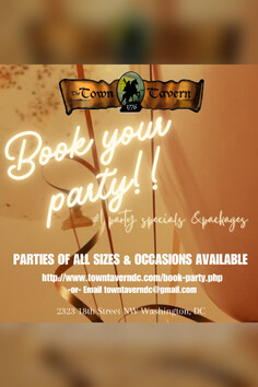 BOOK YOUR PARTY!!